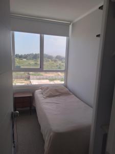 Departamento amoblado, 2 piezas 1 baño, 6º piso con ascensor, vista norte, control 24 hr