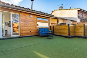 Le toit terrasse proche commodités parking facile