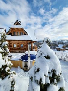 Góralska Chatka 3 Highland Cottage - Jacuzzi, Sauna, Split AC, Private parking, Mountains View