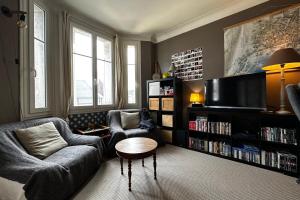 Appartements T3 with the charm of the old located in a residential area of Tours : photos des chambres