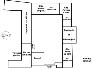 Maisons de vacances Gite Les Herbiers, 6 pieces, 10 personnes - FR-1-426-428 : Maison de Vacances (10 Adultes)