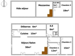 Maisons de vacances Gite Saint-Juire-Champgillon, 4 pieces, 8 personnes - FR-1-426-363 : Maison de Vacances (8 Adultes)