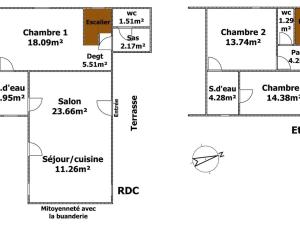 Gîte 18ème avec piscine couverte, terrasse et salle de jeux - 6 pers - FR-1-426-432