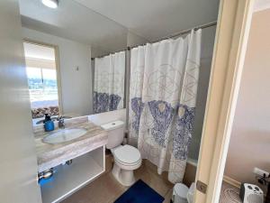 Depto algarrobo con vista al mar 6 personas