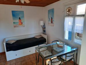 Appartements Charmant T2 avec jardin prive, proche centre et plages de Capbreton - FR-1-239-632 : photos des chambres