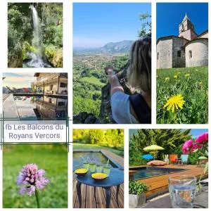 Balcons du Royans.Logement entier Piscine - 鲁瓦扬地区圣让