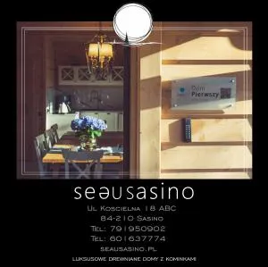 SeaUSasino - Luksusowe Drewniane Domy z Kominkami - Ciekocino