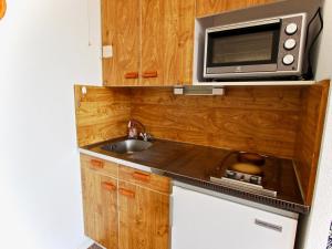 Studio cabine fonctionnel pour 4 personnes, animaux admis - FR-1-340-74