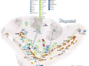 Studio fonctionnel pour 2 pers. au centre des Adrets-Prapoutel - FR-1-557-28