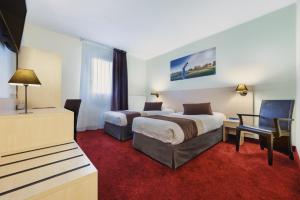 Hotels The Originals City, Hotel Acadine, Le Neubourg (Inter-Hotel) : Chambre Lits Jumeaux