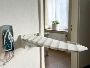 IGO Apartment 2 Schlafenzimmer mit Waschmaschine Trockner Haustier Rheinufer 5min Netflix Disney plus 17-6