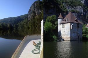 Maisons de vacances Les Trigones du Causse -Maison atypique avec Piscine Privee : photos des chambres