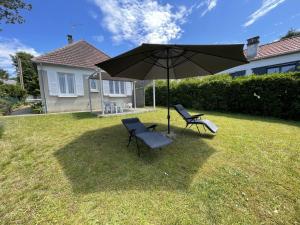 Maison plain-pied à 150m de la plage avec jardin clos et terrasse - Jullouville - FR-1-361-34