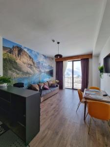 2-bedroom apartment with mountain view in New Gudauri