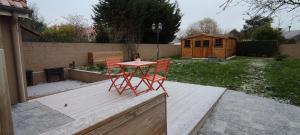 Maisons de vacances BERCK Maison de vacances avec terrasse et jardin, : photos des chambres