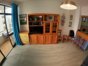 Algarve, modern T1 apartment with balcony, Quarteira