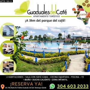 Apartahotel a 2 km del Parque del Café, 104A