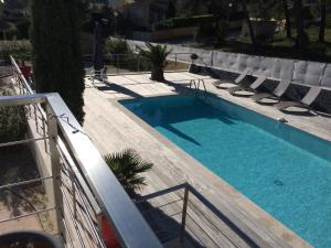 Appartements Le petit cassis vue mer appartement 70m2 piscine : photos des chambres