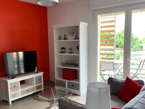 Appartements Appartement Moderne Centre-Ville Biscarrosse - Plage a Proximite - 4 Pers - WiFi et Parking Inclus - FR-1-319-443 : photos des chambres