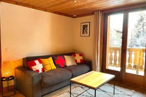 Appartements Chic And Cosy Apt With Balcony In Megeve : photos des chambres