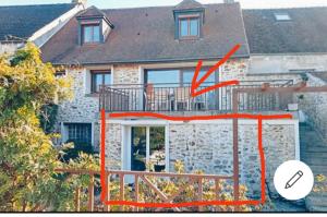 Escapade Disney, charmant appartement dans maison avec entrée indépendante et place de parking