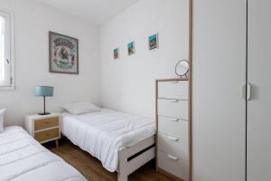 Maisons de vacances Maison pour 6 - Noirmoutier - Terrasse : photos des chambres