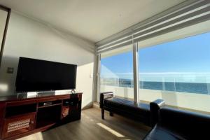 Apartamento en Playa Reñaca Villa del Mar Chile con vista al mar