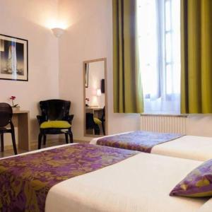 Hotels La Taverne : Chambre Lits Jumeaux