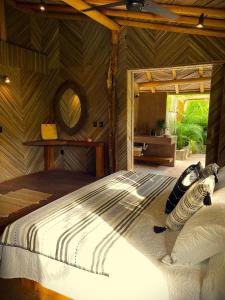 Cabaña junto al mar