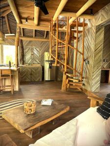 Cabaña junto al mar