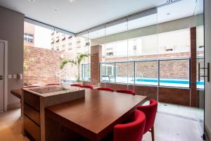 Estanconfor Santos com Vista Mar 7 AC Garagem alto 17º andar