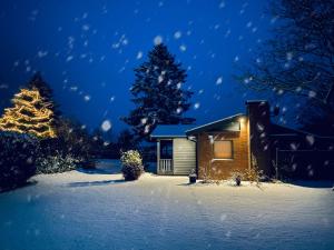 Schwedenhaus mit Holzofen & Außenkamin auf 1400m2