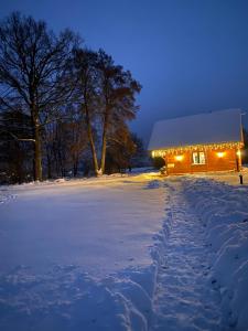 Poleskie zacisze, domek czapla na wyłączność, kominek, balia,sauna