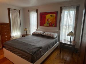 House & loft, pool table, ping-pong, fireplace, AC