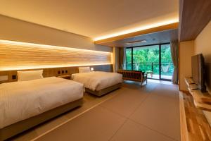 仙台 Sakunami Onsen Yuzukushi Salon Ichinobo 4星级 住宿 套房