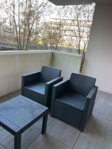 Appartements Logement T2 avec grande terrasse : photos des chambres