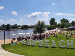 Riverside apartment by the Danube