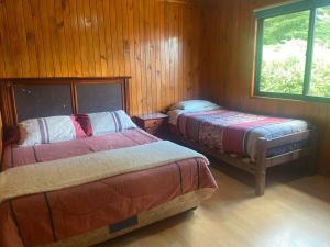 Pucón cabañas con piscina para 9 personas