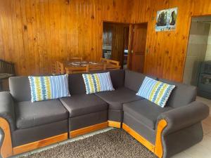 Pucón cabañas con piscina para 9 personas