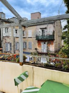 Hotels Hotel Central Bastia : Chambre Double Deluxe avec Balcon