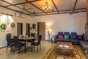 SaffronStays Apricus Farm - 4BHK Veg Estate with Pool, Yoga & Garden