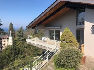 Maison d architecte au lac Léman