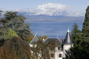 Villas Maison d'architecte au lac Leman : photos des chambres