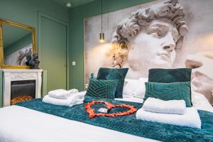 Appartements Le Musee d’Aphrodite / JACUZZI : photos des chambres