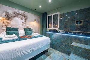 Appartements Le Musee d’Aphrodite / JACUZZI : photos des chambres