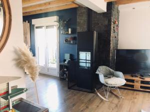 Maisons de vacances Maison chaleureuse avec poele a bois : photos des chambres