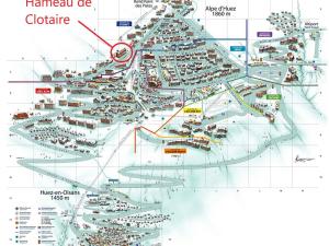 Appartement ski inski out avec terrasse à Huez - FR-1-645-21