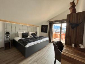 Appartements Les Trois Chaufatons - Chalets Boutiques, Proprietes Mont Amour : photos des chambres