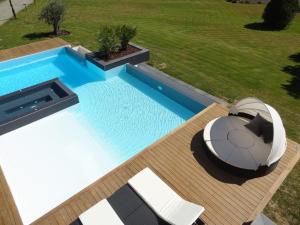 Villas Luxueux Domaine Dal Cayrou grande piscine Cahors : photos des chambres