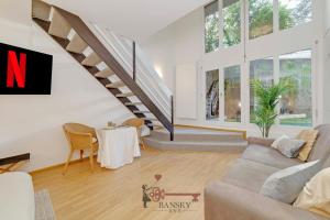 DUPLEX LOFT IN LUGANO CENTER with Garden, Wi-Fi -By EasyLife Swiss